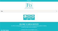 Desktop Screenshot of fairfaxdentistry.com